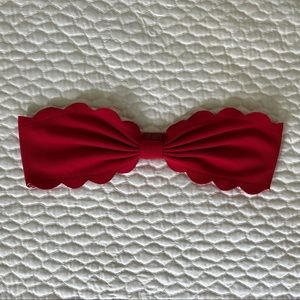 Marysia Antibes Bikini Top in Cherry Red